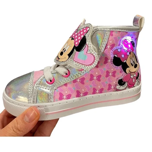 Disney Shoes Disney Minnie Mouse Toddler Girls High Top